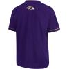 imageUltra Game Adults NFL Official Button Down Baseball Mesh Jersey ShirtBaltimore Ravens