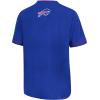 imageUltra Game Adults NFL Official Button Down Baseball Mesh Jersey ShirtBuffalo Bills