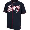 imageUltra Game Adults NFL Official Button Down Baseball Mesh Jersey ShirtHouston Texans