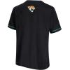 imageUltra Game Adults NFL Official Button Down Baseball Mesh Jersey ShirtJacksonville Jaguars