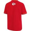 imageUltra Game Adults NFL Official Button Down Baseball Mesh Jersey ShirtKansas City Chiefs