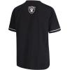 imageUltra Game Adults NFL Official Button Down Baseball Mesh Jersey ShirtLas Vegas Raiders
