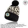 imageUltra Game Adults NFL Official Super Soft Cable Knit Winter Beanie Knit Hat with Warm Touch Screen GlovesBlack