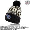 imageUltra Game Adults NFL Official Super Soft Cable Knit Winter Beanie Knit Hat with Warm Touch Screen GlovesBlack