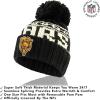 imageUltra Game Adults NFL Official Super Soft Cable Knit Winter Beanie Knit Hat with Warm Touch Screen GlovesBlack