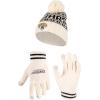 imageUltra Game Adults NFL Official Super Soft Cable Knit Winter Beanie Knit Hat with Warm Touch Screen GlovesNatural