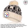 imageUltra Game Adults NFL Official Super Soft Cable Knit Winter Beanie Knit Hat with Warm Touch Screen GlovesNatural