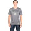 imageUltra Game Adults NFL Official Super Soft Game Day TShirtHeather Charcoal