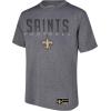 imageUltra Game Adults NFL Official Super Soft Game Day TShirtHeather Charcoal
