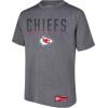 imageUltra Game Adults NFL Official Super Soft Game Day TShirtHeather Charcoal