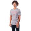 imageUltra Game Adults NFL Official Super Soft Game Day TShirtHeather Gray