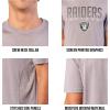 imageUltra Game Adults NFL Official Super Soft Game Day TShirtHeather Gray19