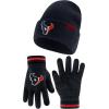 imageUltra Game Adults NFL Official Super Soft Marl Knit Winter Beanie Knit Hat with Extra Warm Touch Screen GlovesTeam Color