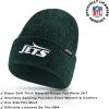 imageUltra Game Adults NFL Official Super Soft Marl Knit Winter Beanie Knit Hat with Extra Warm Touch Screen GlovesTeam Color
