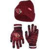 imageUltra Game Adults NFL Official Super Soft Marl Knit Winter Beanie Knit Hat with Extra Warm Touch Screen GlovesTeam Color