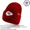 imageUltra Game Adults NFL Official Super Soft Marl Knit Winter Beanie Knit Hat with Extra Warm Touch Screen GlovesTeam Color