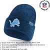 imageUltra Game Adults NFL Official Super Soft Marl Knit Winter Beanie Knit Hat with Extra Warm Touch Screen GlovesTeam Color