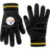 imageUltra Game Adults NFL Official Super Soft Marl Knit Winter Beanie Knit Hat with Extra Warm Touch Screen GlovesTeam Color