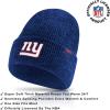 imageUltra Game Adults NFL Official Super Soft Marl Knit Winter Beanie Knit Hat with Extra Warm Touch Screen GlovesTeam Color