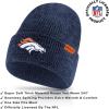 imageUltra Game Adults NFL Official Super Soft Marl Knit Winter Beanie Knit Hat with Extra Warm Touch Screen GlovesTeam Color