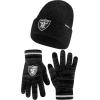 imageUltra Game Adults NFL Official Super Soft Marl Knit Winter Beanie Knit Hat with Extra Warm Touch Screen GlovesTeam Color
