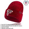imageUltra Game Adults NFL Official Super Soft Marl Knit Winter Beanie Knit Hat with Extra Warm Touch Screen GlovesTeam Color