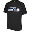imageUltra Game Adults NFL Official Super Soft Supreme Logo TShirtBlack