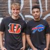 imageUltra Game Adults NFL Official Super Soft Supreme Logo TShirtBlack
