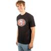 imageUltra Game Adults NFL Official Super Soft Supreme Logo TShirtBlack