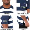 imageUltra Game Adults NFL Official Super Soft Supreme Logo TShirtBlack