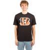 imageUltra Game Adults NFL Official Super Soft Supreme Logo TShirtBlack
