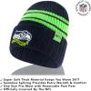 imageUltra Game Adults NFL Official Super Soft Team Stripe Winter Beanie Knit Hat with Extra Warm Touch Screen GlovesTeam Color