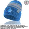 imageUltra Game Adults NFL Official Super Soft Team Stripe Winter Beanie Knit Hat with Extra Warm Touch Screen GlovesTeam Color