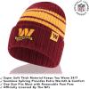 imageUltra Game Adults NFL Official Super Soft Team Stripe Winter Beanie Knit Hat with Extra Warm Touch Screen GlovesTeam Color