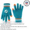 imageUltra Game Adults NFL Official Super Soft Winter Beanie Knit Hat With Warm Touch Screen GlovesTeam Color 1