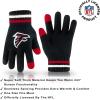 imageUltra Game Adults NFL Official Super Soft Winter Beanie Knit Hat With Warm Touch Screen GlovesTeam Color 1