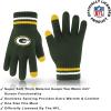 imageUltra Game Adults NFL Official Super Soft Winter Beanie Knit Hat With Warm Touch Screen GlovesTeam Color 1