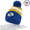 imageUltra Game Adults NFL Official Super Soft Winter Beanie Knit Hat With Warm Touch Screen GlovesTeam Color 1