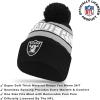 imageUltra Game Adults NFL Official Super Soft Winter Beanie Knit Hat With Warm Touch Screen GlovesTeam Color 1