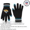 imageUltra Game Adults NFL Official Super Soft Winter Beanie Knit Hat With Warm Touch Screen GlovesTeam Color 1