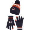 imageUltra Game Adults NFL Official Super Soft Winter Beanie Knit Hat With Warm Touch Screen GlovesTeam Color 1