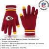 imageUltra Game Adults NFL Official Super Soft Winter Beanie Knit Hat With Warm Touch Screen GlovesTeam Color 1