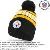 imageUltra Game Adults NFL Official Super Soft Winter Beanie Knit Hat With Warm Touch Screen GlovesTeam Color 1