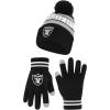 imageUltra Game Adults NFL Official Super Soft Winter Beanie Knit Hat With Warm Touch Screen GlovesTeam Color 1