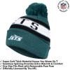 imageUltra Game Adults NFL Official Super Soft Winter Beanie Knit Hat With Warm Touch Screen GlovesTeam Color 1