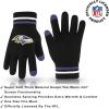 imageUltra Game Adults NFL Official Super Soft Winter Beanie Knit Hat With Warm Touch Screen GlovesTeam Color 1