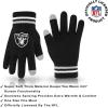 imageUltra Game Adults NFL Official Super Soft Winter Beanie Knit Hat With Warm Touch Screen GlovesTeam Color 1