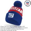 imageUltra Game Adults NFL Official Super Soft Winter Beanie Knit Hat With Warm Touch Screen GlovesTeam Color 1