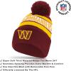 imageUltra Game Adults NFL Official Super Soft Winter Beanie Knit Hat With Warm Touch Screen GlovesTeam Color 1