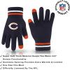 imageUltra Game Adults NFL Official Super Soft Winter Beanie Knit Hat With Warm Touch Screen GlovesTeam Color 1